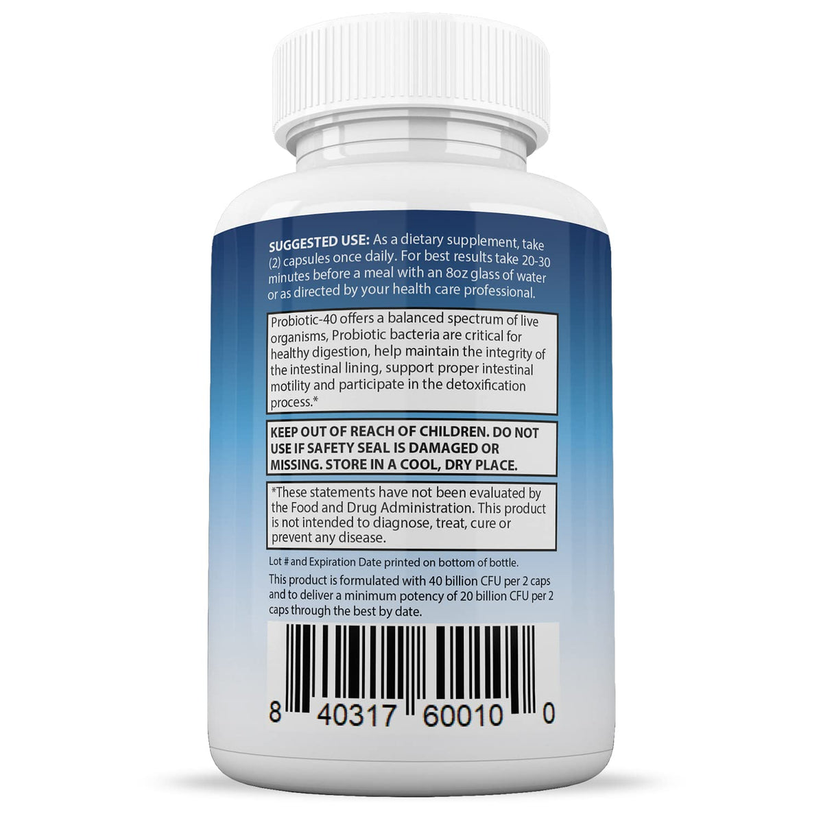 Justified Laboratories (3 Pack) Fungus Defend Max Pills 40 Billion CFU Probiotic 180 Capsules Justified Laboratories buy supplements Au