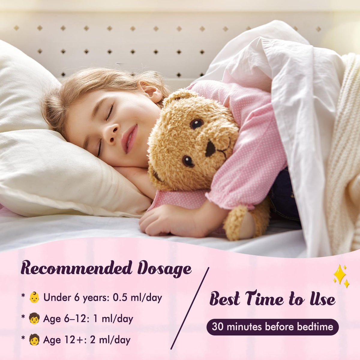 Kids Magnesium Glycinate Sleep Liquid Drops – Sleep & Calm Support with L-Theanine – Melatonin-Free, Sugar-Free Vegan Raspberry Supplement – 2 Bottles, 30ml Each LUCNVEMBuy Supplements Australia