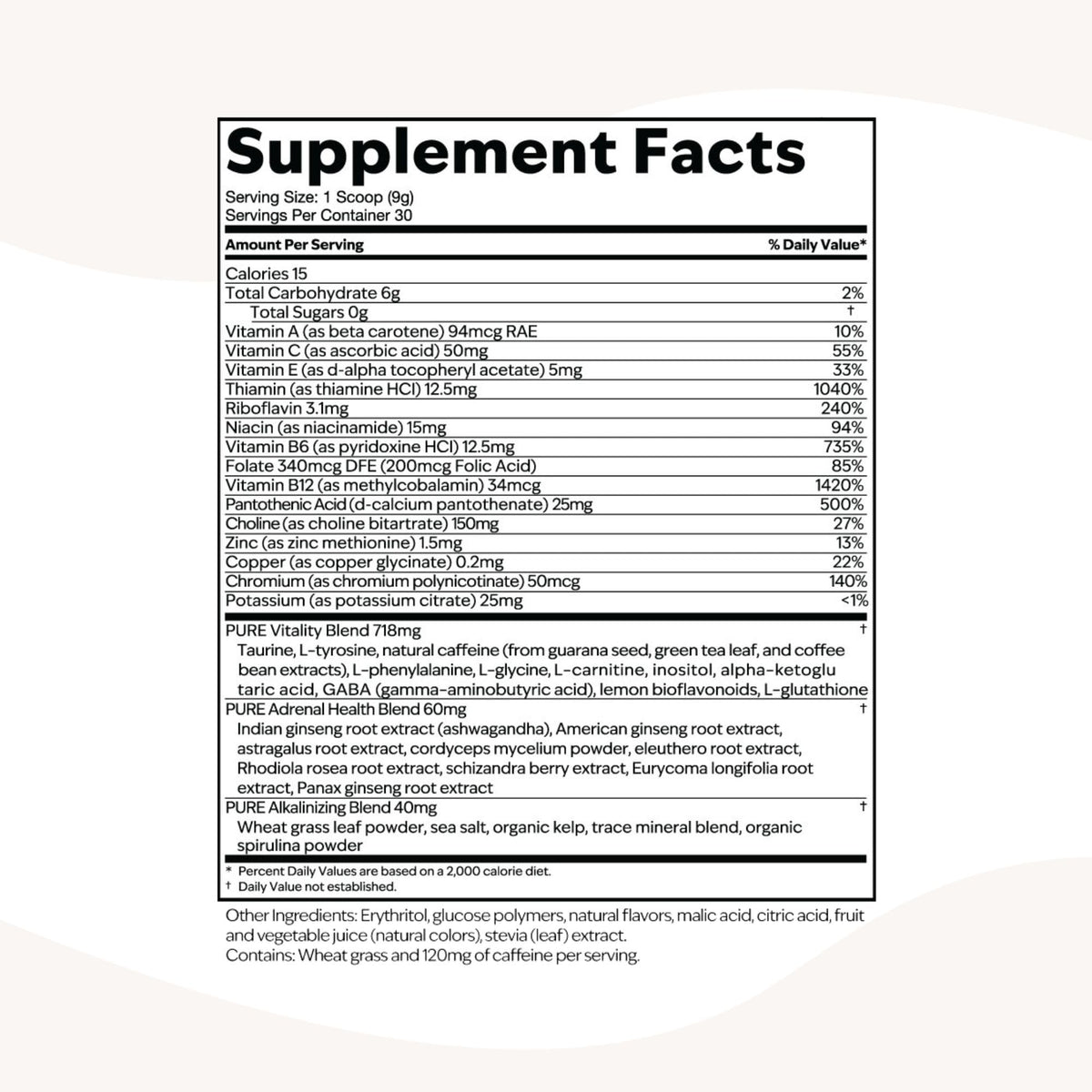 PURE Focus + Energy Tub Drink Mix | Natural Caffeine & Antioxidants from Botanicals | Supports Alertness, Clarity & Energy | Zero Sugar, No Artificial Sweeteners | 9.5 oz | Watermelon Flavor PUREBuy Supplements Australia
