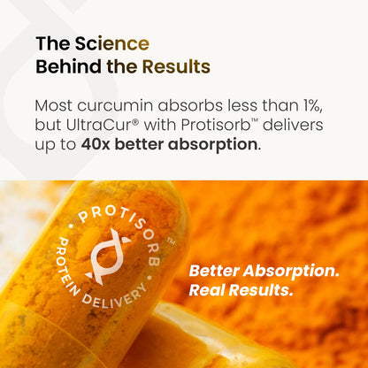 UltraCur Advanced Joint Support Supplement with High Absorption Curcumin - Extra Strength Protisorb Liquid Protein Scaffold - Supports Mobility & Flexibility with Devils Claw & Boswellia - 60 Capsules UltraCurBuy Supplements Australia