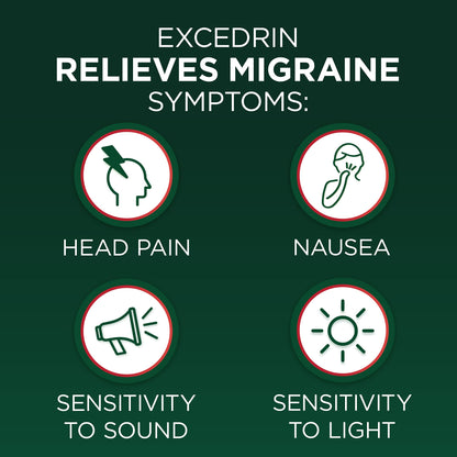 Excedrin Migraine Relief Caplets to Alleviate Migraine Symptoms - 200 Count Excedrin buy supplements Au