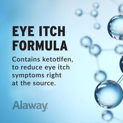 Alaway Antihistamine Eye Drops for Itchy Eyes, Fast-Acting, Up to 12-Hour Eye Itch Relief, Clinically Tested Prescription-Strength Formula, 0.34 Fl Oz Alaway buy supplements Au