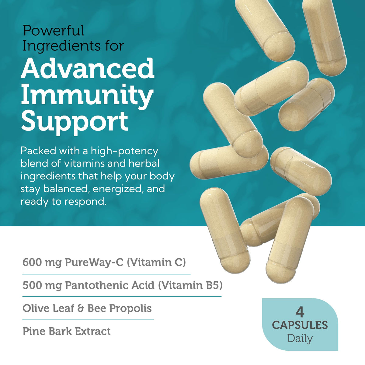 Zahler Immune Defense, Immune System Support, Certified Kosher, 120 Capsules ZahlerBuy Supplements Australia