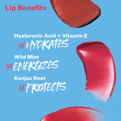 Kosas Lipfuel Hyaluronic Active Sport Lip Balm - Hydrates, Energizes and Protects - Natural Lip Treatment and Care (Flow) Kosas buy supplements Au