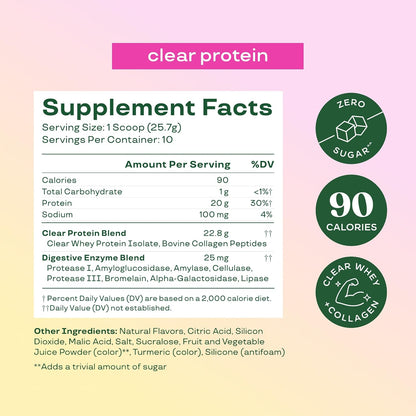Bloom Raspberry Lemonade Clear Protein and Energy Stick Packs Bundle