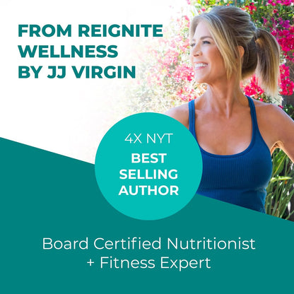 Reignite Wellness by JJ Virgin | SHEatine Powder | Creatine Trifecta for Powerful Aging | Creatine HCL, Taurine & Magnesium Glycinate | Orange Flavor 60 Servings