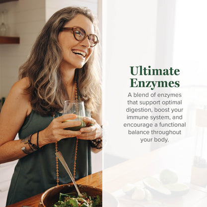 Global Healing - Ultimate Enzymes - Systemic & Digestive Enzymes Supplement for Healthy Digestion, Immune System Boost & Natural Gut Health, Digestive Enzyme for Women & Men, Lipase Global Healing Center buy supplements Au
