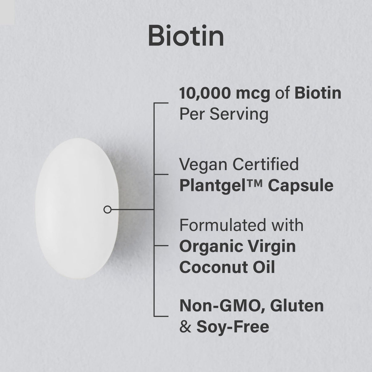 Sports Research® Biotin 10,000mcg with Organic Coconut Oil - Biotin (Vitamin B7) for Healthy Skin and Hair Support* - for Women and Men - Vegan, Non-GMO, Gluten & Soy-Free - 30 Veggie Softgels Sports Research buy supplements Au