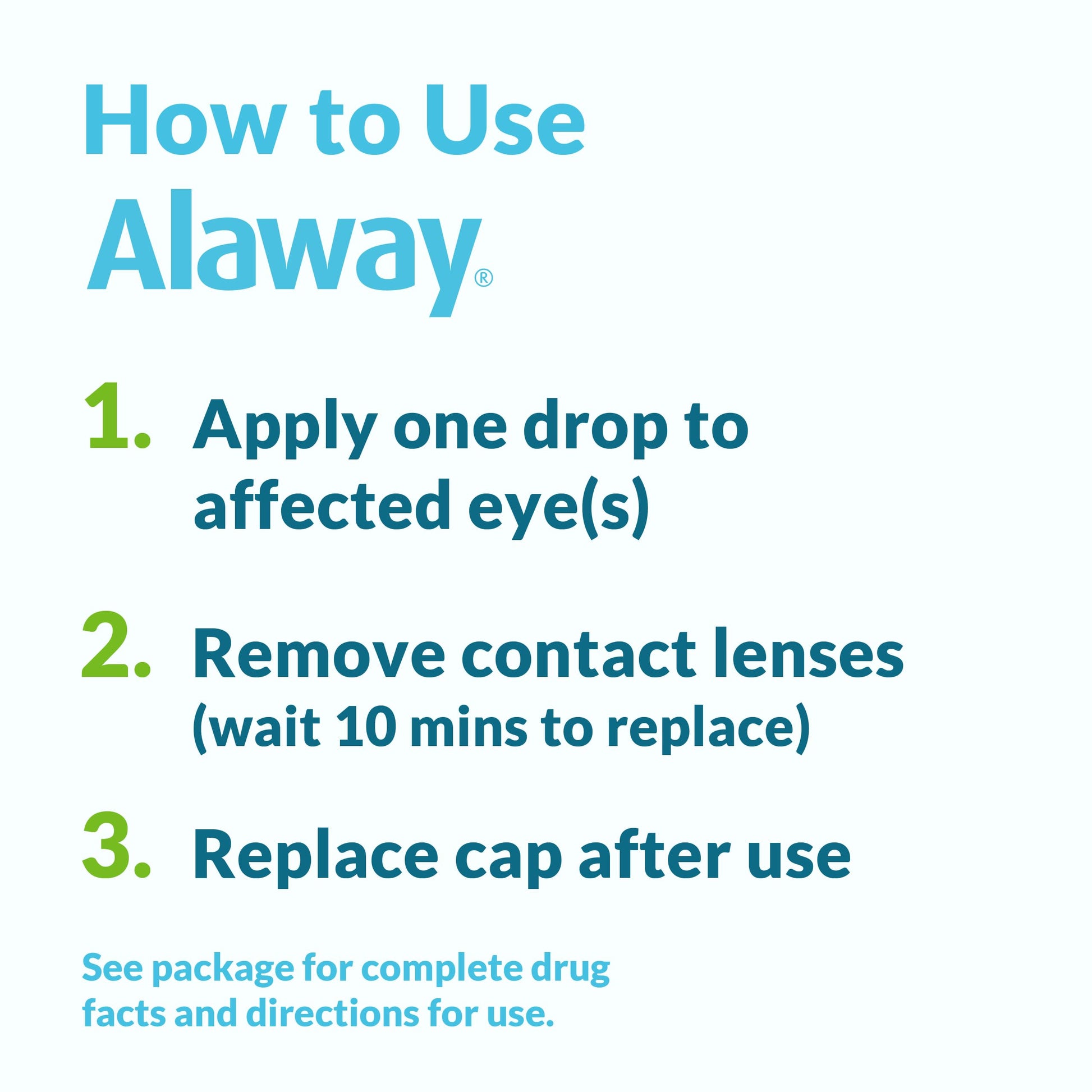 Alaway Antihistamine Eye Drops for Itchy Eyes, Fast-Acting, Up to 12-Hour Eye Itch Relief, Clinically Tested Prescription-Strength Formula, 0.34 Fl Oz Alaway buy supplements Au