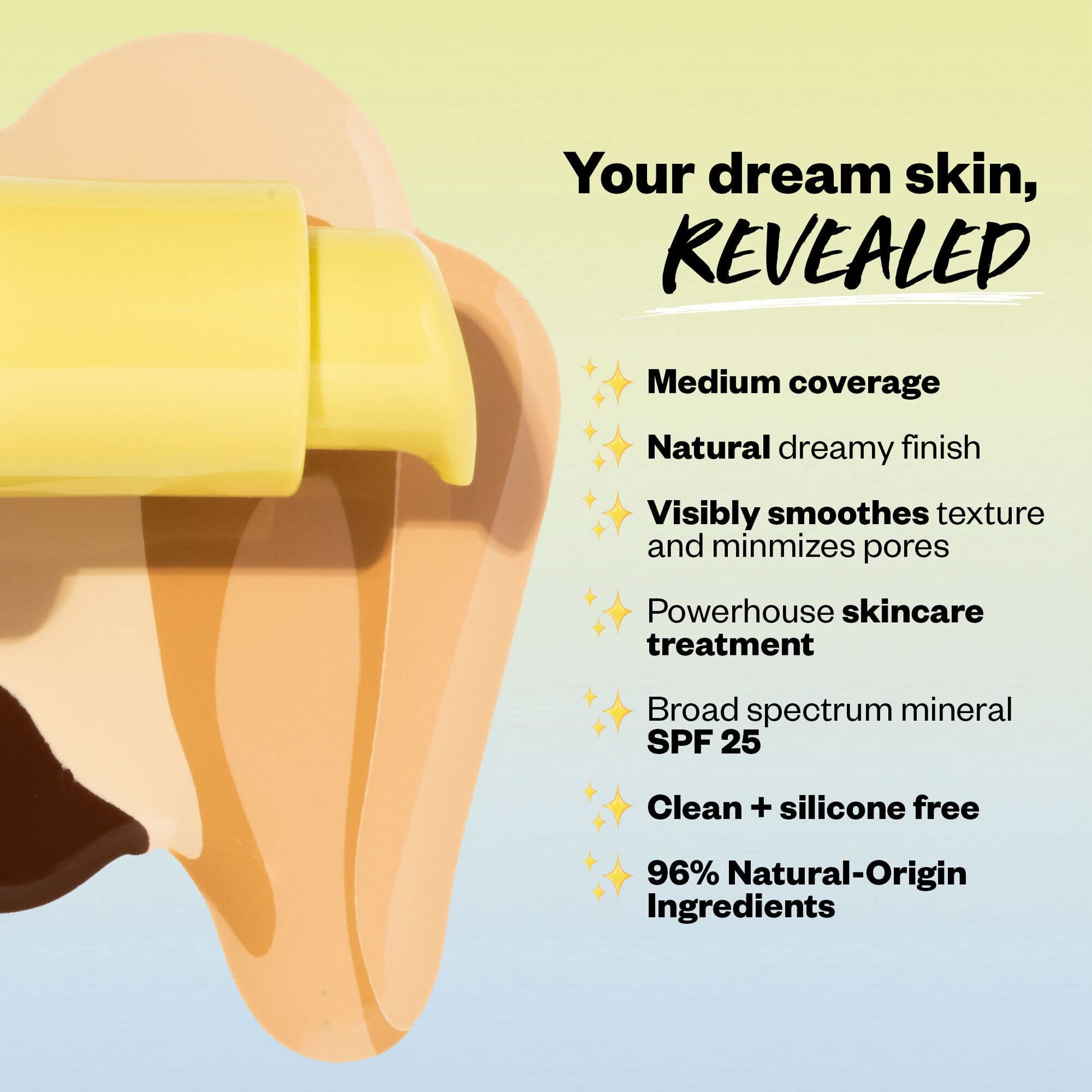 Kosas Revealer Liquid Foundation SPF 25 – Medium Buildable Coverage, Hydrating Natural Glow Finish, Medium Neutral 220 Kosas buy supplements Au
