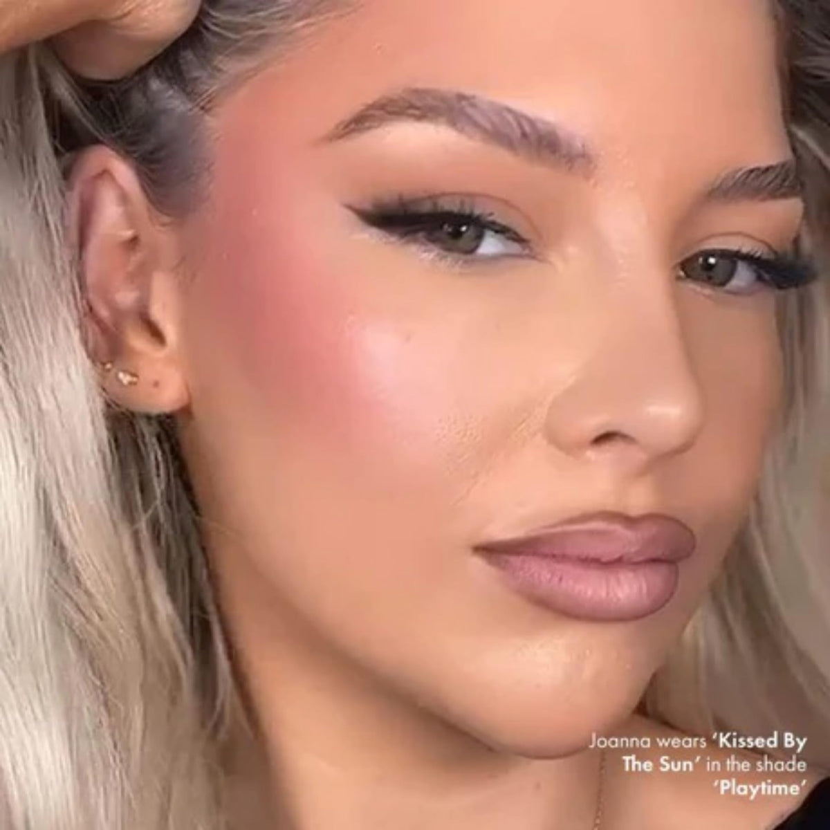 ICONIC LONDON Kissed by the Sun | Multi-Use Blush, Bronzer, & Highlighter, For All Skin Types, Cruelty-Free, Vegan Makeup, (Play Time) 0.17 oz ICONIC LONDON buy supplements Au