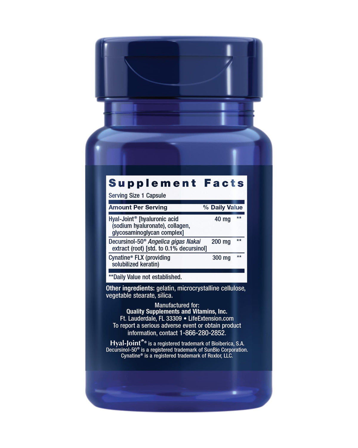 Life Extension Fast-Acting Joint Formula, Keratin, Korean Angelica, hyaluronic Acid, Joint discomfort Relief, Non-GMO, Gluten-Free, 30 Capsules Life ExtensionBuy Supplements Australia
