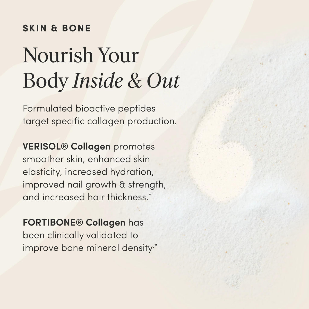 The 'Pause Life Skin & Bone, Verisol & Fortibone Collagen Peptides, Powder Formula with Hyaluronic Acid and Vitamin C, Gluten Free Supplement, Skin, Nails & Hair Support, Unflavored, Easy to Mix 12 OZ The 'Pause Life buy supplements Au