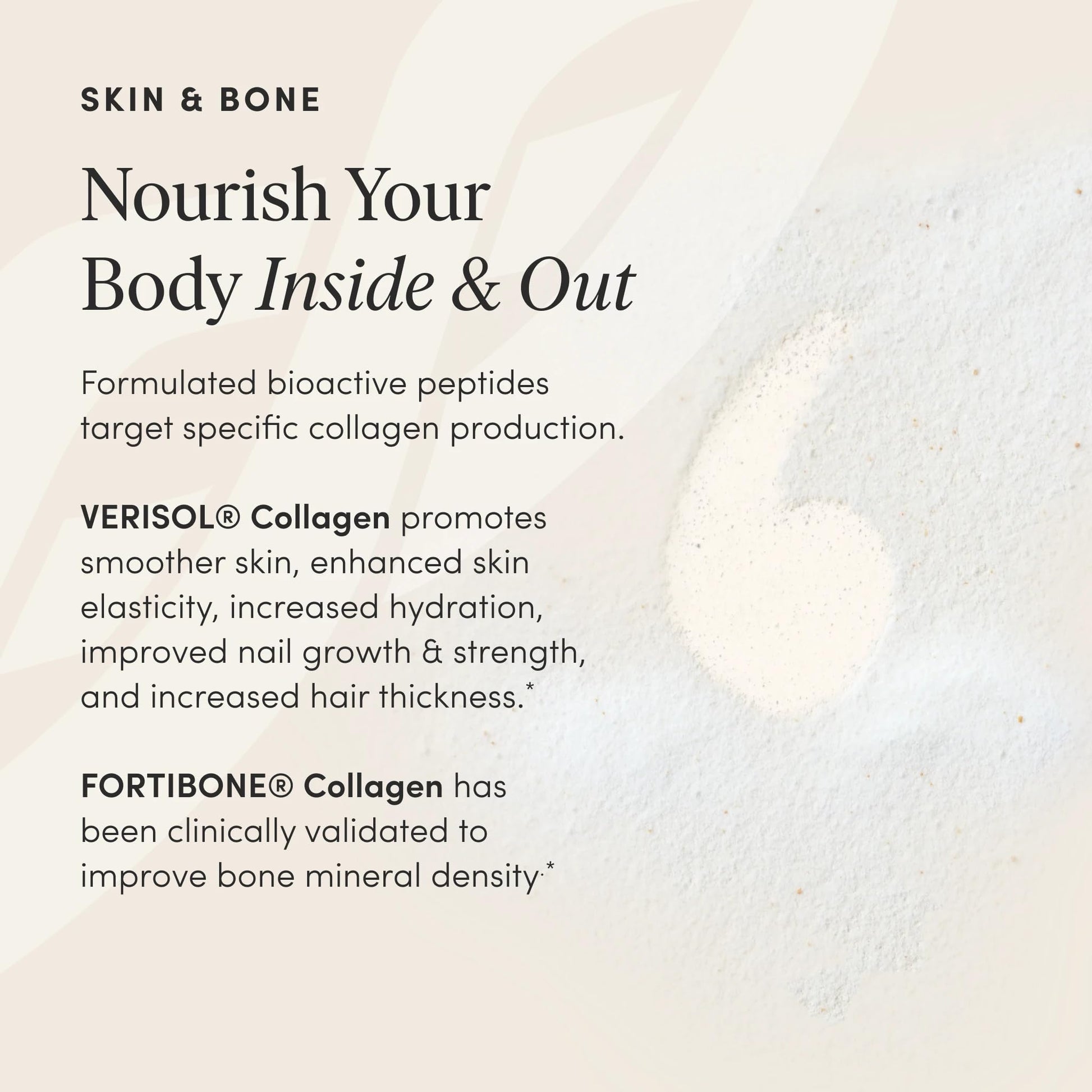 The 'Pause Life Skin & Bone, Verisol & Fortibone Collagen Peptides, Powder Formula with Hyaluronic Acid and Vitamin C, Gluten Free Supplement, Skin, Nails & Hair Support, Unflavored, Easy to Mix 12 OZ The 'Pause Life buy supplements Au