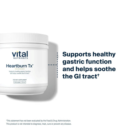 Vital Nutrients Digest Ease (Formerly Heartburn Tx) - Occasional Heartburn & Indigestion Relief - Supports Healthy GI Function & Helps Soothe GI Tract - Gluten, Dairy, Soy Free - Non-GMO - 50 Servings Vital Nutrients buy supplements Au