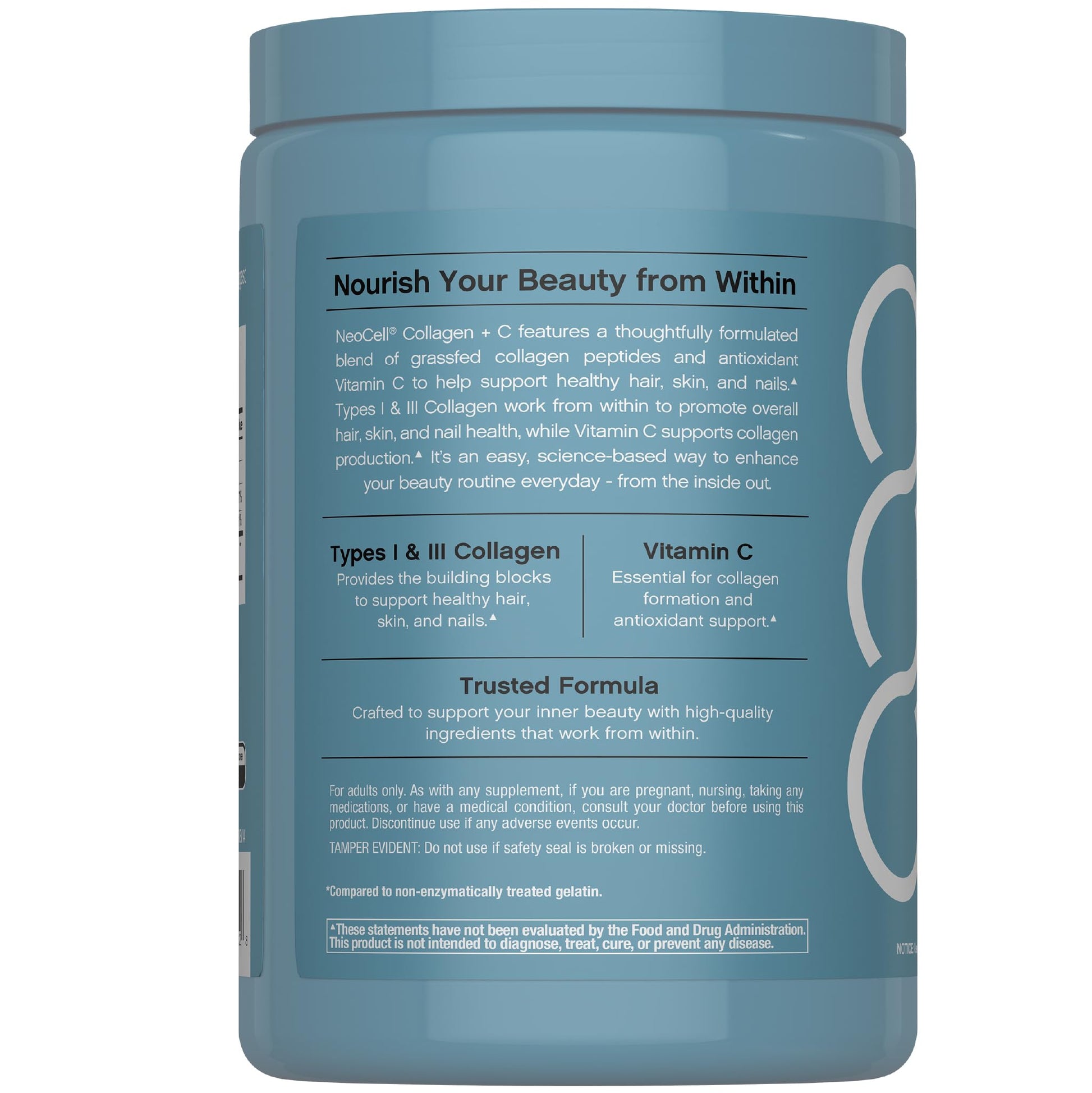 NeoCell Collagen Peptides Pills | 400 Caplets | Grass Fed | with Vitamin C | Superior Absorption Formula | for Women and Men NeoCell buy supplements Au
