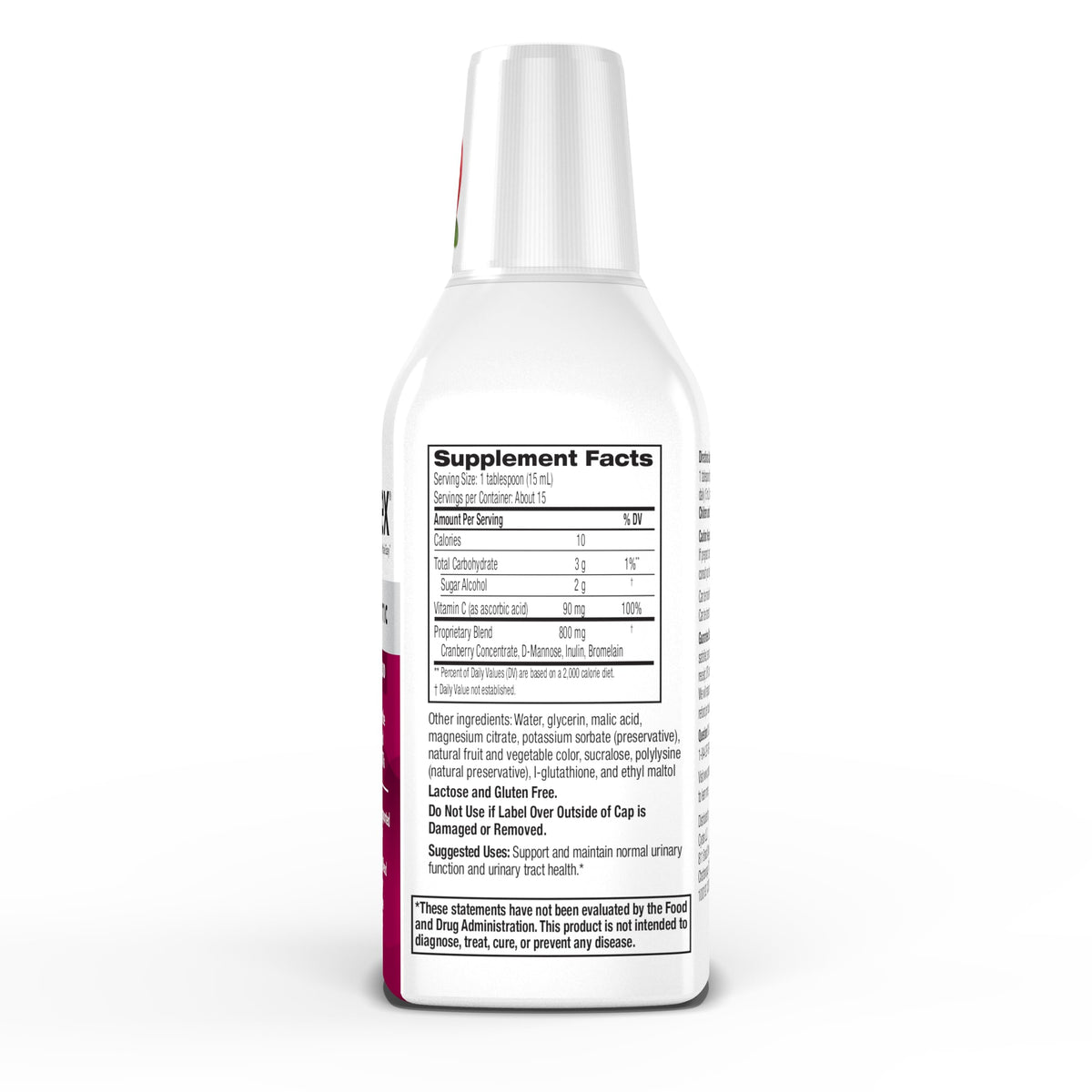 Cystex Urinary Tract Infection Support & Prevention - Cranberry Prebiotic Supplement with D-Mannose & Vitamin C for UTI Protection & Urinary Health Maintenance - 7.6 fl oz (Pack of 1) CystexBuy Supplements Australia