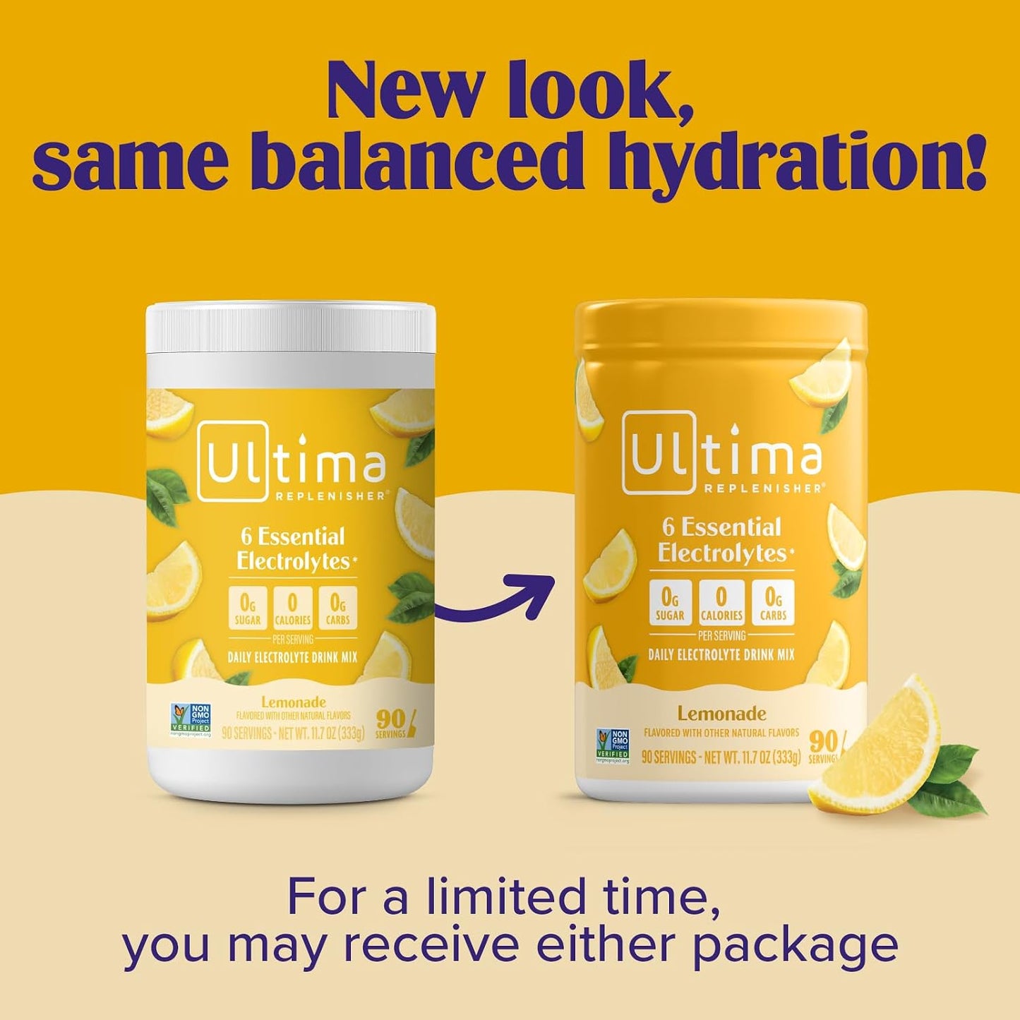 Ultima Replenisher Electrolyte Powder Drink Mix Bundle – Sugar Free – Lemonade, Pink Lemonade, Variety-90 Servings, 20 Stickpacks– 6 Electrolytes and Minerals – Keto Friendly, Vegan, Non-GMO
