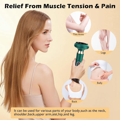 HNRF Anti Cellulite Massage Tool Body Sculpting Machine Suction Massager 3-in-1 Masajeador para Celulitis Y Grasa Abdominal De Madera Remover for Legs Electric Vacuum Cupping Full Contouring Device HNRF buy supplements Au