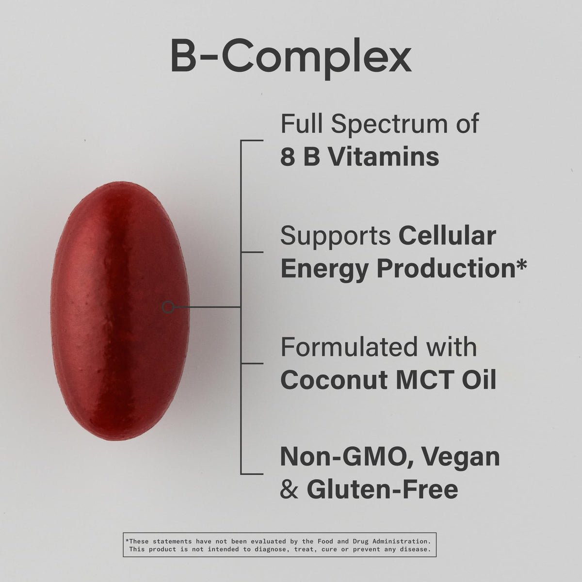 Sports Research® Vitamin B-Complex - Full Spectrum of B Vitamins with Methylated B12 & Folate - Gluten Free · Plant-Based · Non-GMO · Vegan-Friendly Formula - 120 Veggie Softgels Sports Research buy supplements Au