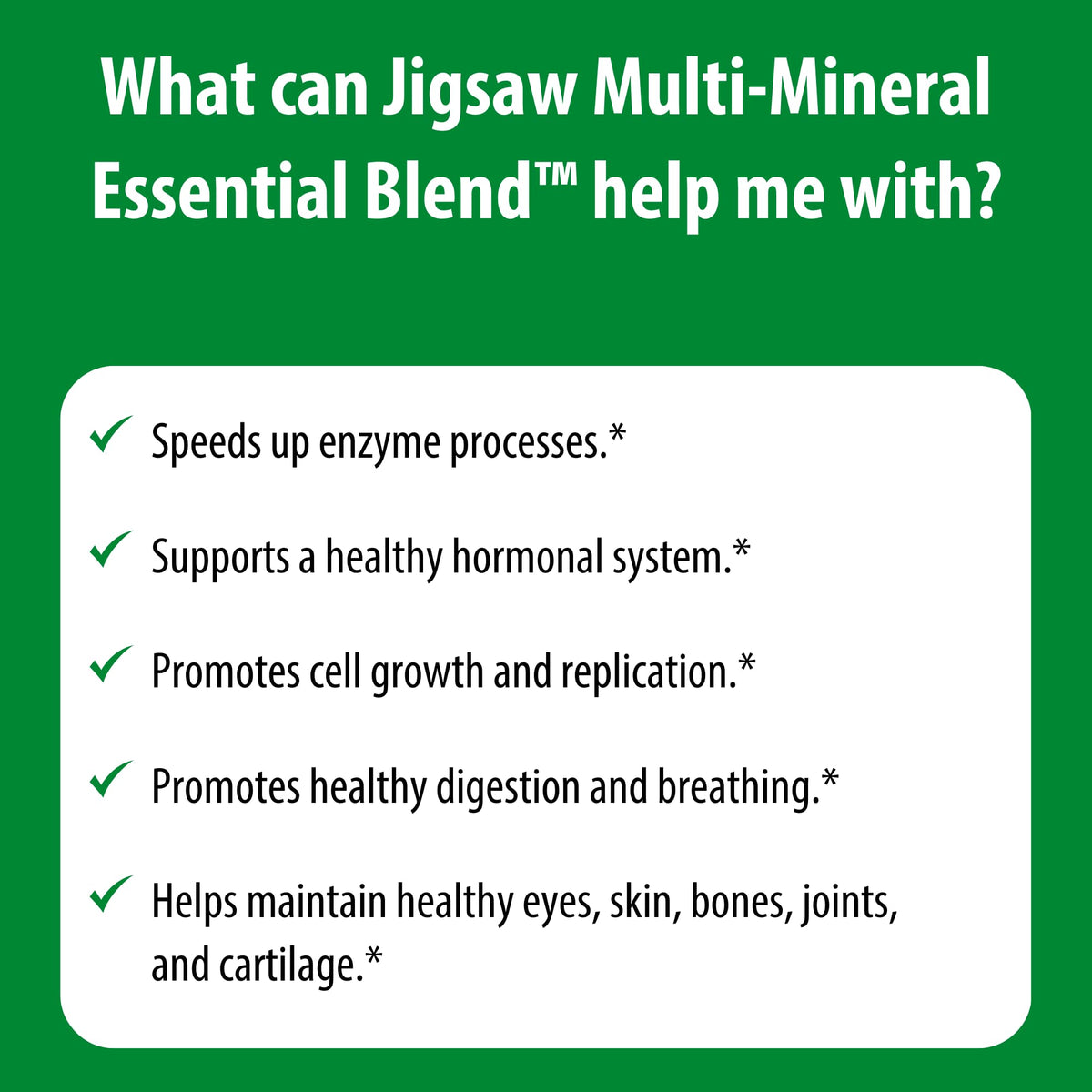 Jigsaw Health Multi-Mineral Essential Blend | 90 Capsules | 90 Servings Jigsaw HealthBuy Supplements Australia