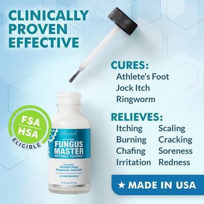 Ebanel Bundle of Callus Remover Gel and Antifungal Treatment