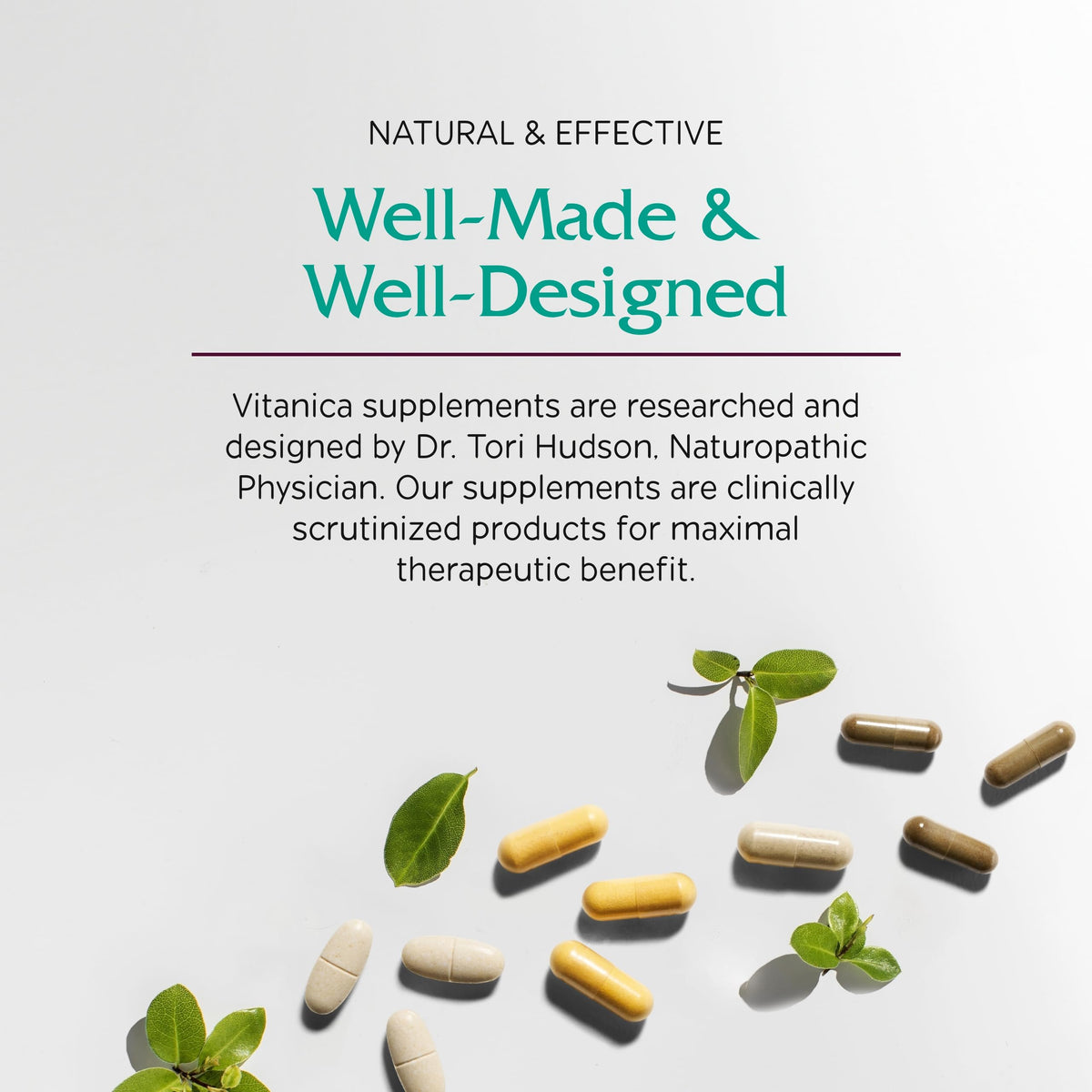 Vitanica Metabolic Manager - Herbal Supplement to Support Healthy Metabolic Response - Dietary Supplement with Vitamin D - Vegan Antioxidant Supplement - 120 Capsules VitanicaBuy Supplements Australia