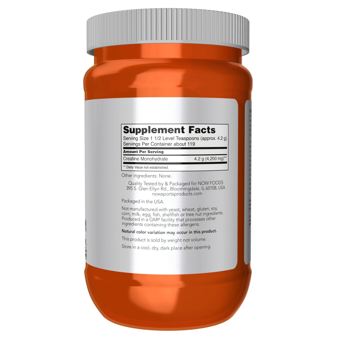 NOW Foods Sports Nutrition, Micronized Creatine Powder 500 g, Mass Building*/Energy Production*, 1.1-Pound NOW Foods buy supplements Au