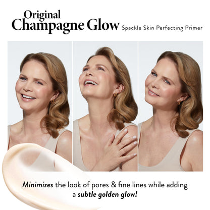 LAURA GELLER NEW YORK Spackle Primer - Champagne Glow - Super-Size 2 Fl Oz - Hyaluronic Acid Makeup Primer for Mature Skin LAURA GELLER NEW YORK buy supplements Au