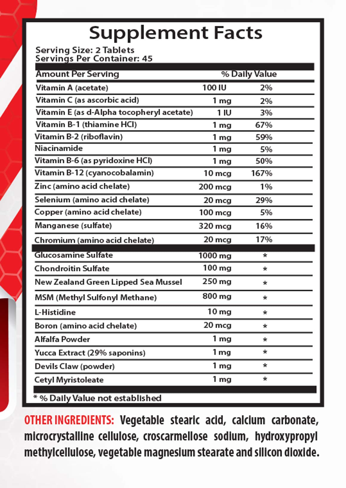 Herbal Strength Blend - Joint Matrix Complex - Everyday Movement, Vital Support, Nutritional Balance, Joint Blend, Structural Strength, Functional Motion 2 Bottles 180 Capsules Healthy Supplements LLCBuy Supplements Australia