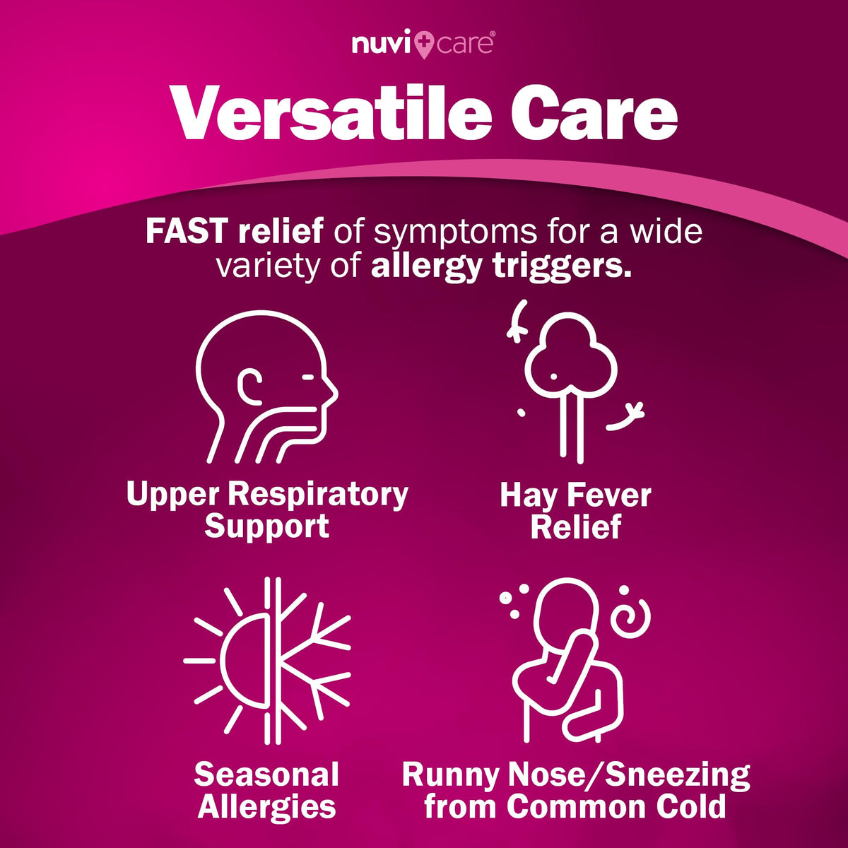 NUVICARE Allergy Relief Tablets - Diphenhydramine 25mg Antihistamine Tablets for Runny Nose, Sneezing, Itchy Eyes & Throat - Compare to Benadryl Allergy Meds - OTC Adult Allergy Medicine (300 Count) NUVICARE buy supplements Au