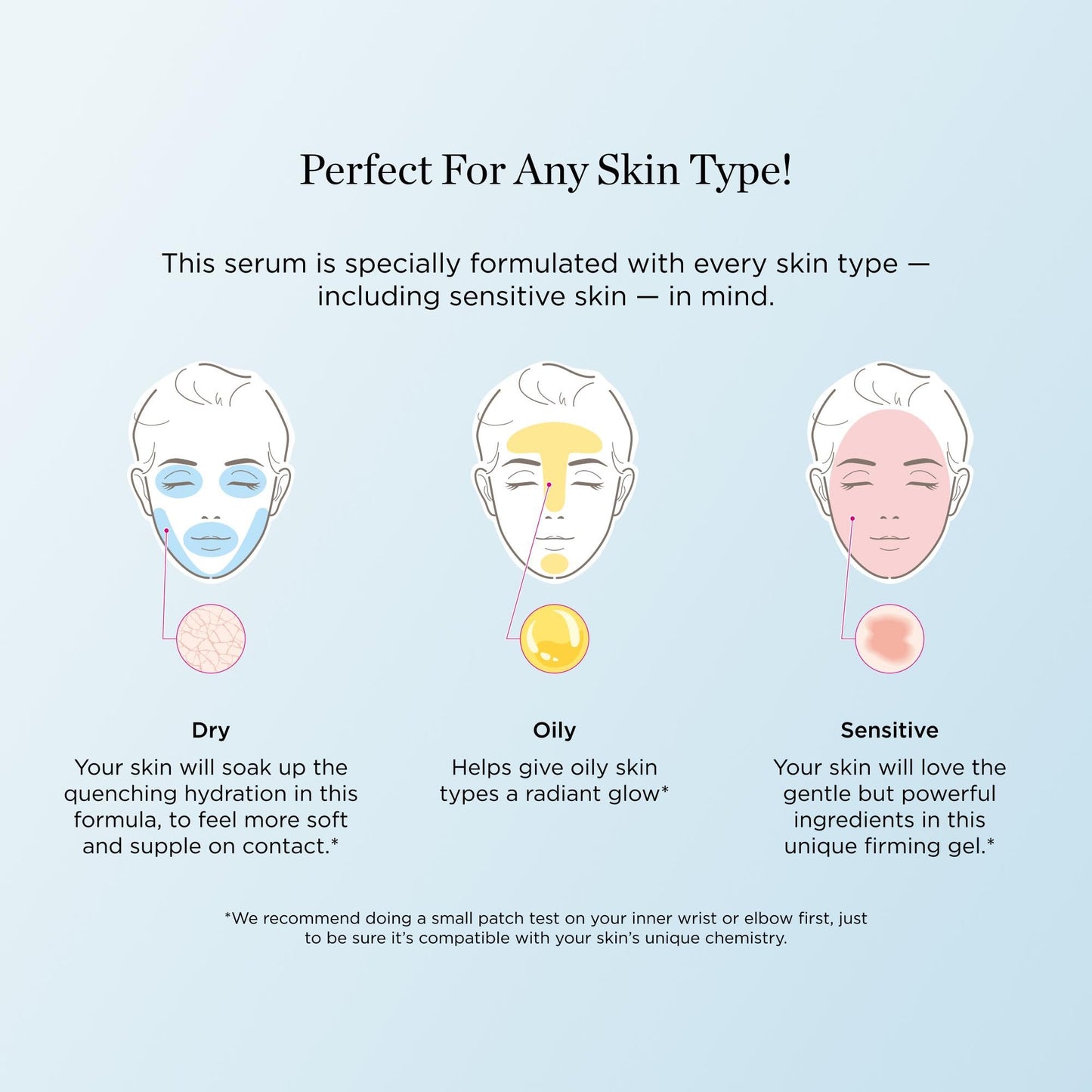 Smooth + Firm Copper Peptide Concentrate Serum for Aging Skin, Plumping Niacinamide for Tightening & Brightening, Helps Improve Elasticity, Hyperpigmentation & Dark Spots, Water Based, 1.18 Fl Oz