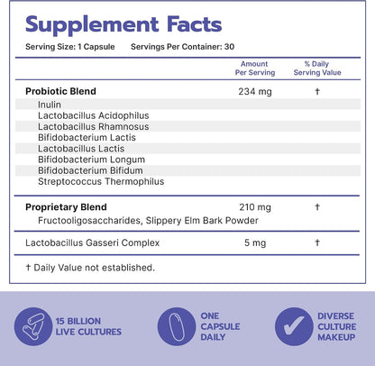 Bari Life Hair, Skin & Nails Supplement and Vitamin-Multi Probiotic 30