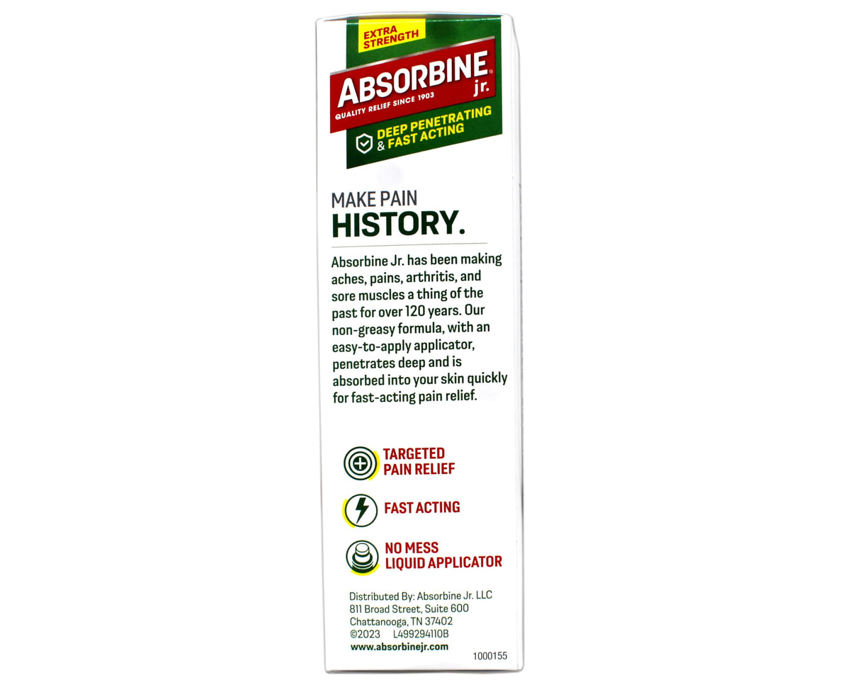 Absorbine Plus Pain Relieving Liquid - 4 oz, Pack of 6. ABSORBINE JR.Buy Supplements Australia