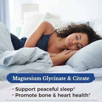 Vitalitown Magnesium Complex Supplement | 300mg Elemental Mag | Magnesium Citrate Glycinate Taurate Malate | Non-GMO, No Gluten, 90 Vegan Magnesio Capsules for Bone Brain Heart Vitalitown buy supplements Au