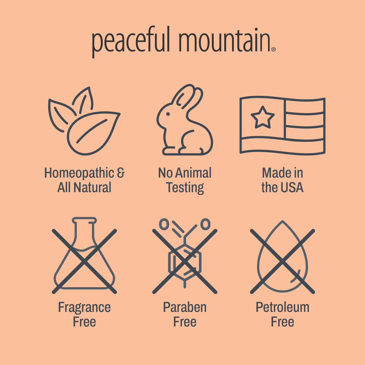 Peaceful Mountain Muscle Rescue Homeopathic Gel - for Muscle discomfort with Arnica and Comfrey - 2oz Peaceful MountainBuy Supplements Australia