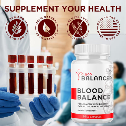(2 Pack) Glyco Balancer Capsules, Official GlycoBalancer Health Support Pills with All Natural Ingredients, Glyco Balancer Advanced Health Support with Premium Vitamins for Women & Men (120 Capsules) MJOBuy Supplements Australia
