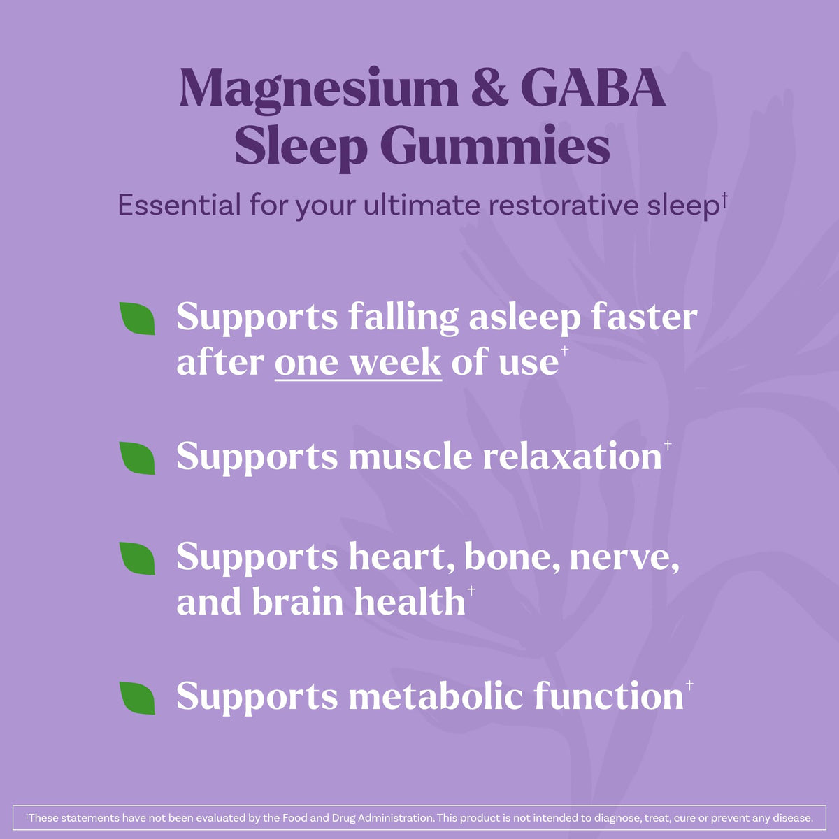Natrol Sleep & Restore Magnesium Glycinate Blend Gummies, Magnesium for Sleep Aids for Adults, Melatonin-Free, Cherry Flavored, 30 Day Supply NatrolBuy Supplements Australia