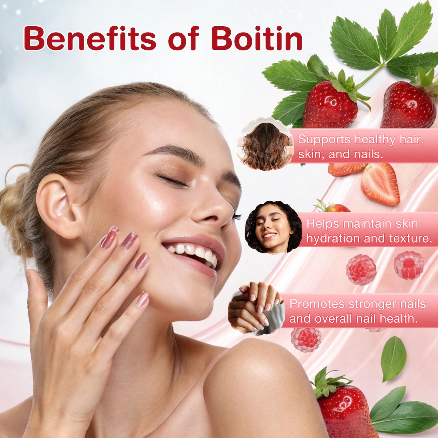 Collagen Gummies-Collagen for Women Men with 1500 mg Collagen Peptides Type I,II,III,V,X, 1000mg NAD, 15000 mcg Biotin, Daily Collagen Supplement Protein Gummies for Hair Skin Nails, Sugar Free HealthSender buy supplements Au
