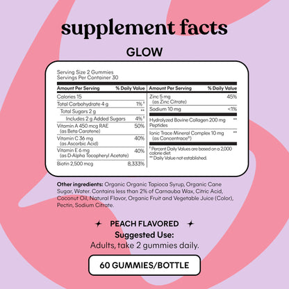 Lemme Glow Collagen Hair Gummies for Strong, Thick Hair & Reduced Shedding Smooth Anti Cellulite Capsules for Women, Smooth Legs & Thighs, Reduce Cellulite & Crepey Skin Bundle Lemme buy supplements Au