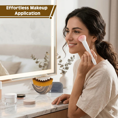 2 pcs Lymphatic Contour Face Brush with Cosmetic Mask Brush, Lymphatic Drainage Massager for Sculpting & Puffiness Reduction, Soft Bristle Face Contour Lymphatic for Skin Precisely and Relieve Fatigue LE SACHI COLLECTIVE buy supplements Au