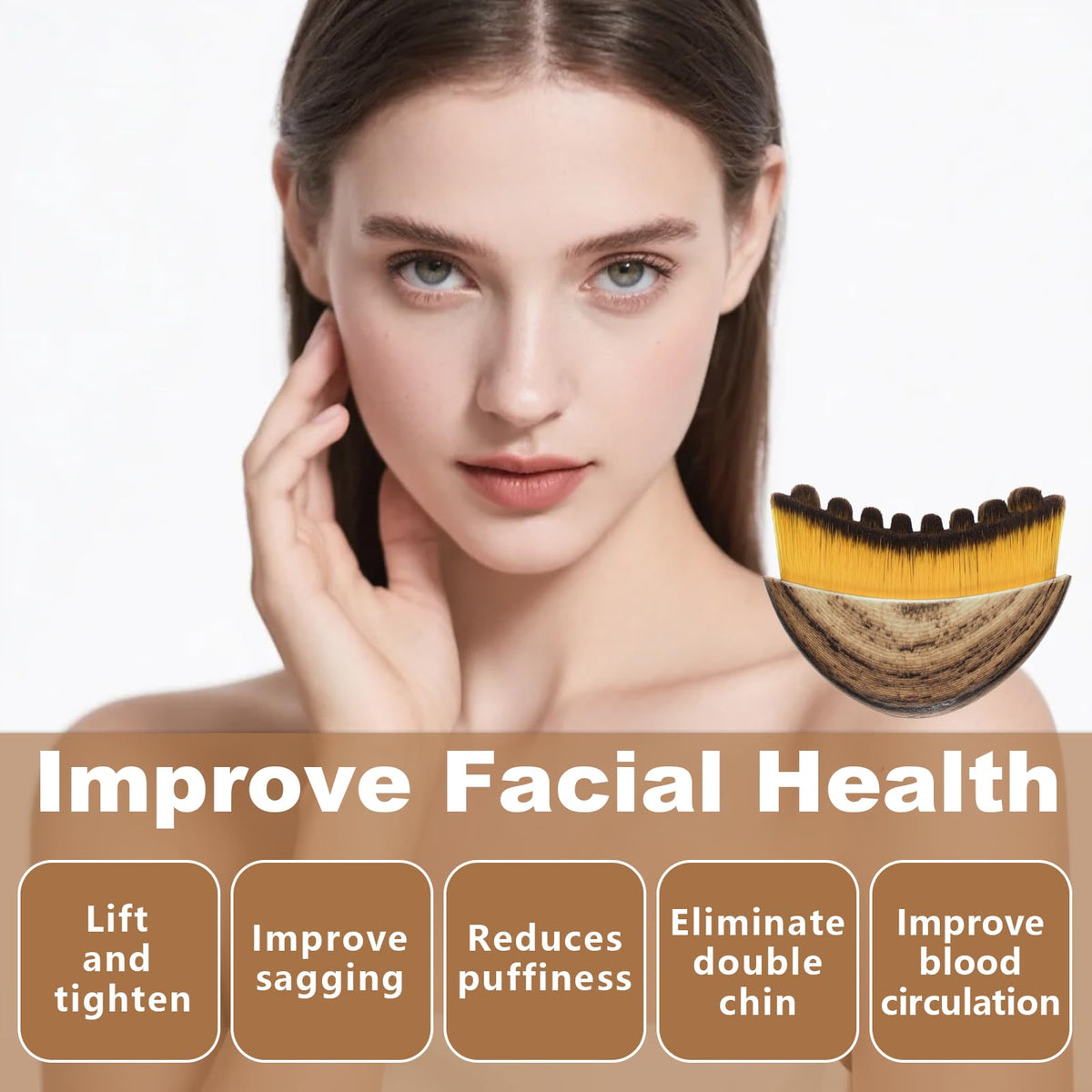 3PCS Lymphatic Contour Face Brush, Lymphatic Brush, Lymphatic Drainage Massager for Face, Chin & Jawline Sculpting,Ergonomically Designed to Fit The Skin Precisely KUNAL buy supplements Au