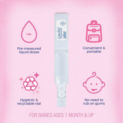 Boiron Camilia Teething Drops for Daytime and Nighttime Relief of Painful or Swollen Gums and Irritability in Babies - 30 Count Boiron buy supplements Au