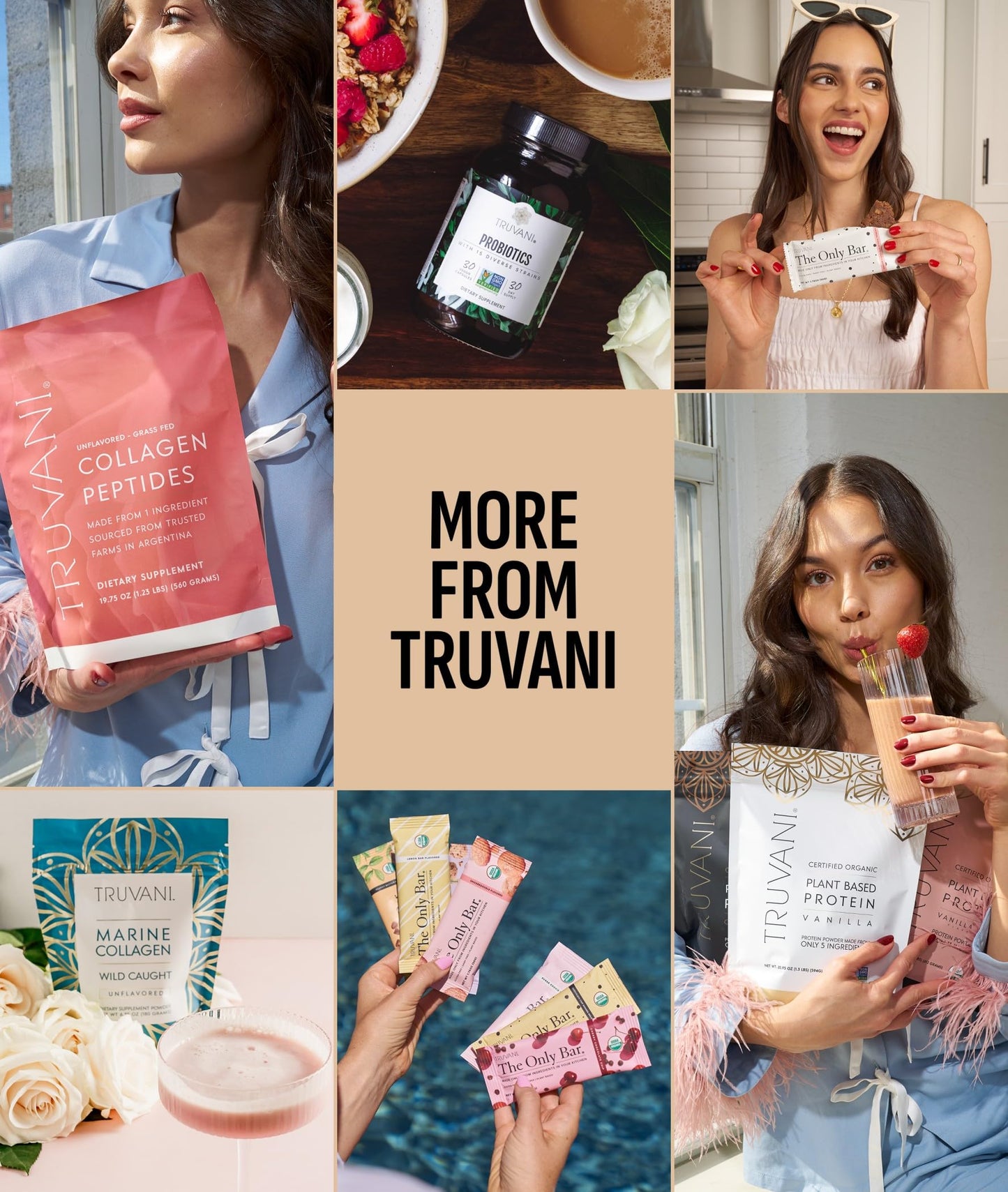 Truvani Organic Whey Protein Powder | Vanilla | 20 Servings | 20g Grass Fed Whey Protein | USDA Organic & Non-GMO | Gluten Free | No Gums, No Soy, No Stevia, No Added Sugars