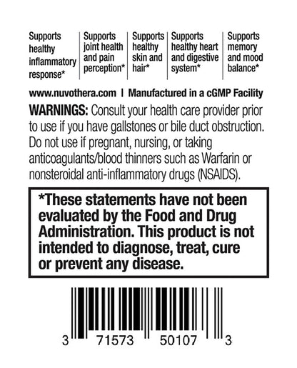 Nuvothera Super-Micronized Turmeric Curcumin Capsules Rapid Absorption, Whole Root, Non-GMO, Skin, Gut Health & Antioxidants (1 Month Pack (60 Capsules)) Nuvothera buy supplements Au