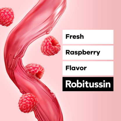Robitussin Adult Maximum Strength Cough + Chest Congestion DM Max (8 fl. oz. Bottle), Cough Suppressant & Expectorant, Raspberry Flavor Robitussin buy supplements Au