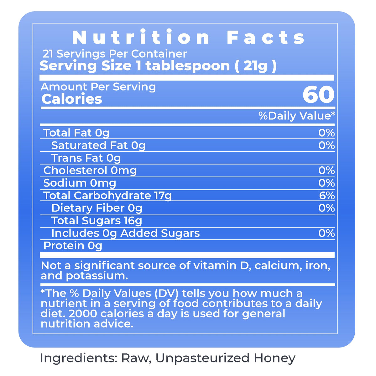 Premier Research Labs Canadian Gold Honey - Raw Honey, Pure Honey, Raw Unpasteurized Honey, Unfiltered, 100% Pure, Sugar-Free, Unprocessed Wildflower Honey - 1 lb Jar Premier Research LabsBuy Supplements Australia