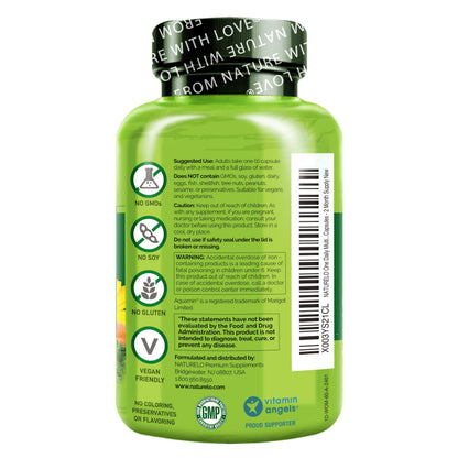 NATURELO One Daily Multivitamin for Women w/Vitamin B12, 60 Ct, Energy Support, Whole Food Daily Women Multivitamin Supplement, Nourish Hair/Skin/Nail, Non-GMO, No Soy, Gluten Free, 2 Month Supply NATURELO buy supplements Au