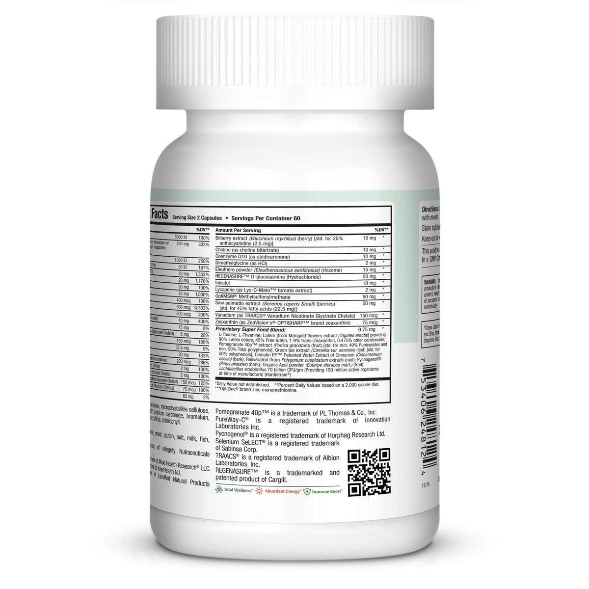 Mens Multivitamin 50 Plus – Daily Multivitamin for Men Over 50 with Vitamin B12, A, D, C, Zinc, Magnesium & More – Energy, Immune & Heart Support Mens Multi Vitamins - Non-GMO – 120 Capsules Maxi HealthBuy Supplements Australia