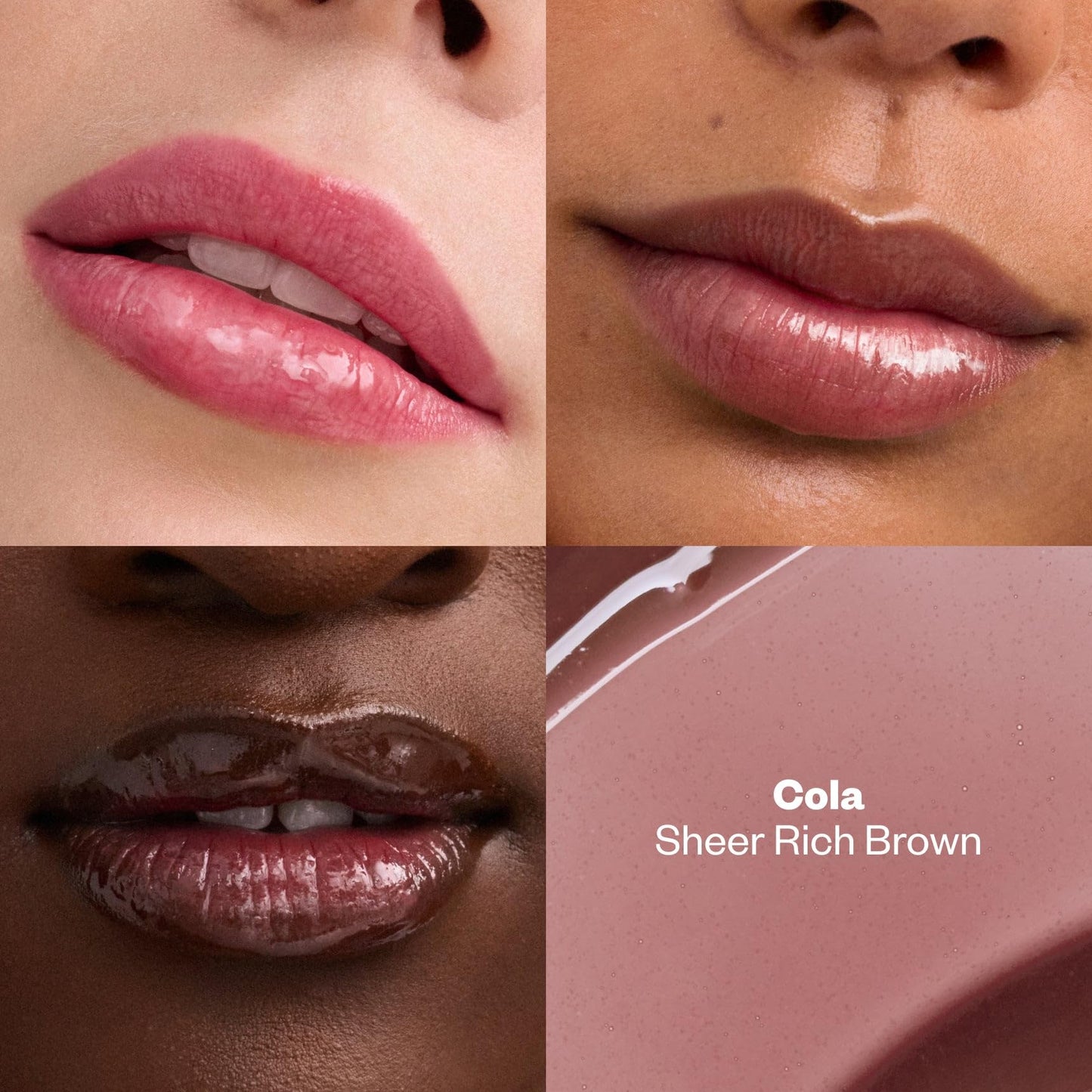 Kosas Wet Lip Oil Gloss – Plumping Peptide Lip Treatment Gloss in Sheer Rich Brown, Hydrating with Hyaluronic Acid, Peptides & Plant Oils, Non-Sticky, Vegan, Clean Beauty Lip Gloss (Cola) 0.15 oz Kosas buy supplements Au